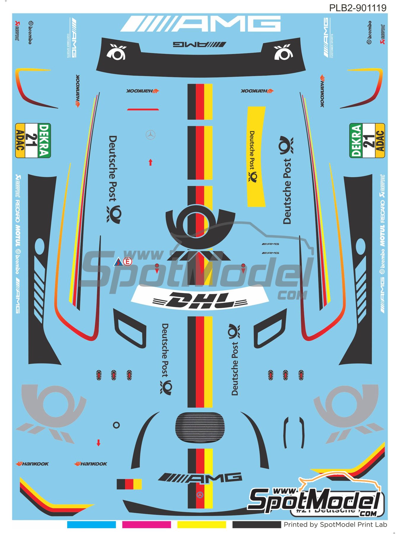 Print Lab Decals PLB2-901119: Marking / livery 1/27 scale